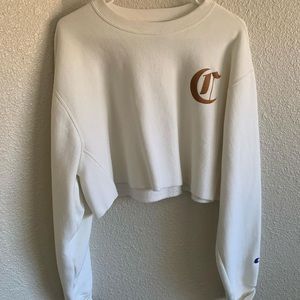 Champion cropped crewneck
